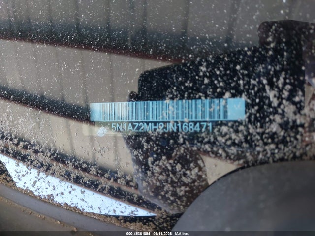 Nissan MURANO SL 2018 5N1AZ2MH2JN168471 Image 9