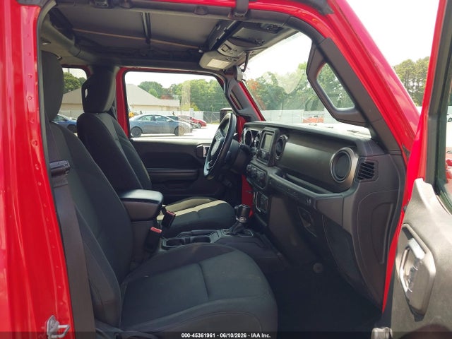 2018 Jeep Wrangler Unlimited Sport 4x4 მანქანა იყიდება აუქციონზე, vin: 1C4HJXDG6JW140245, აუქციონის ნომერი: 45361961
