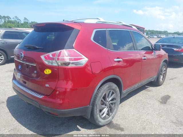 2016 Nissan Rogue Sl მანქანა იყიდება აუქციონზე, vin: 5N1AT2MT6GC821071, აუქციონის ნომერი: 45361962