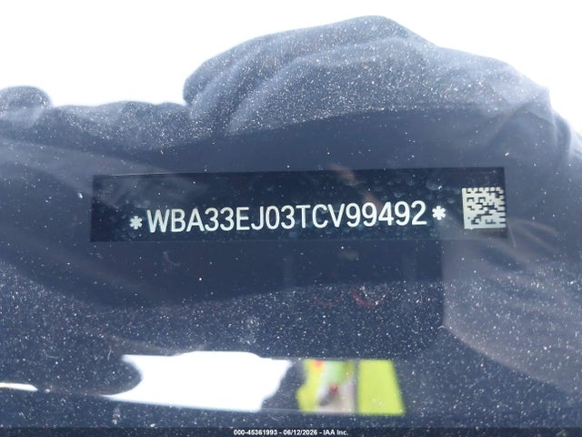 45361993 :رقم المزاد ، WBA33EJ03TCV99492 vin ، 2026 Bmw 760i Xdrive مزاد بيع