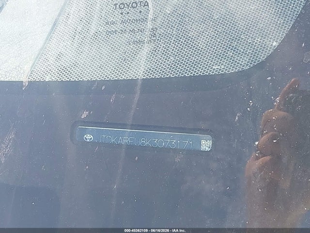 Toyota PRIUS XLE 2019 JTDKARFU8K3073171 Image 9