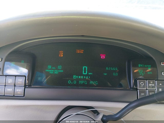 45362130 :رقم المزاد ، 1G6KD54YXWU798778 vin ، 1998 Cadillac Deville Standard مزاد بيع