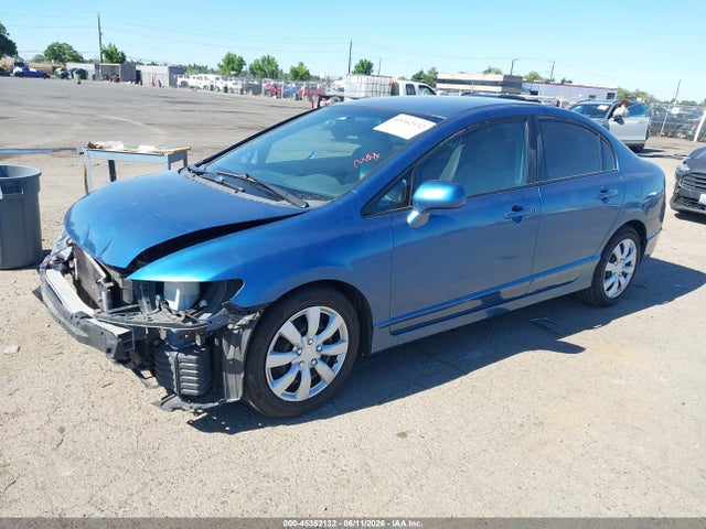 45362132 :رقم المزاد ، 2HGFA1F59BH508287 vin ، 2011 Honda Civic Lx مزاد بيع