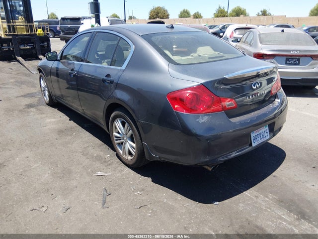 2011 Infiniti G37x მანქანა იყიდება აუქციონზე, vin: JN1CV6AR2BM356012, აუქციონის ნომერი: 45362210