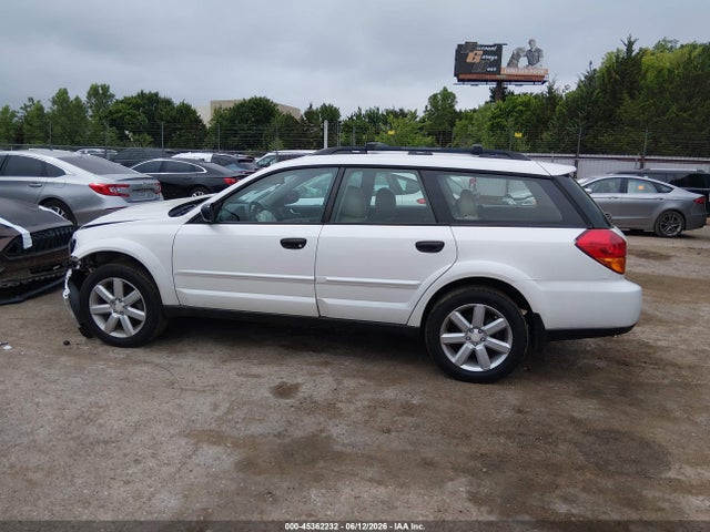 Продаж на аукціоні авто 2006 Subaru Outback 2.5i, vin: 4S4BP61C767347692, номер лоту: 45362232