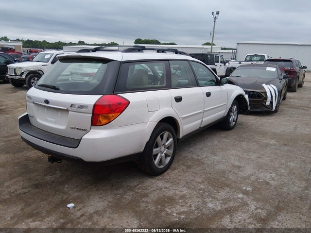 Продаж на аукціоні авто 2006 Subaru Outback 2.5i, vin: 4S4BP61C767347692, номер лоту: 45362232