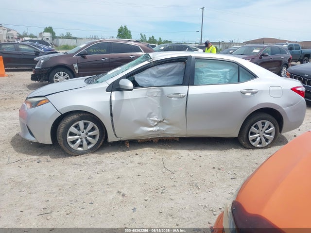 Aukcja sprzedaży 2014 Toyota Corolla Le, vin: 5YFBURHE0EP079555, numer aukcji: 45362286
