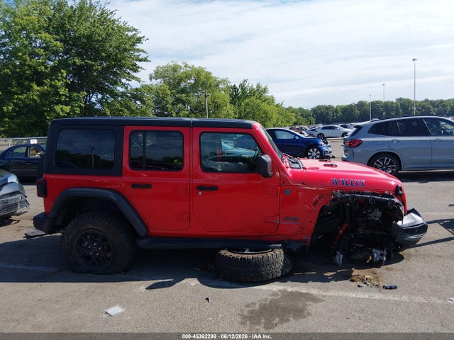 Продажа на аукционе авто 2024 Jeep Wrangler 4xe Willys 4xe, vin: 1C4RJXN68RW189629, номер лота: 45362298