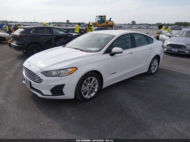 2019 Ford Fusion Hybrid Se მანქანა იყიდება აუქციონზე, vin: 3FA6P0LU5KR149534, აუქციონის ნომერი: 45362394