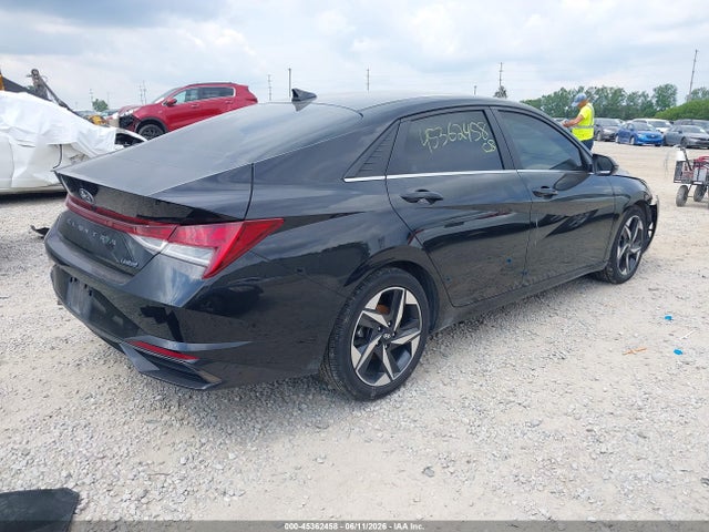2022 Hyundai Elantra Limited მანქანა იყიდება აუქციონზე, vin: KMHLP4AGXNU352039, აუქციონის ნომერი: 45362458
