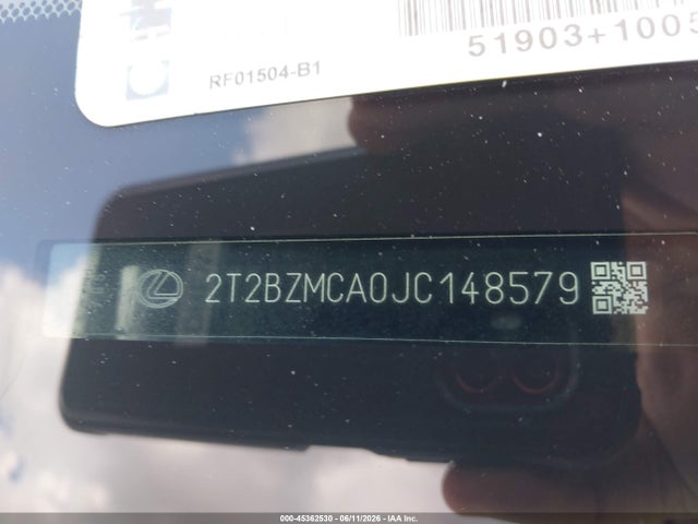 Продажа на аукционе авто 2018 Lexus Rx 350, vin: 2T2BZMCA0JC148579, номер лота: 45362530