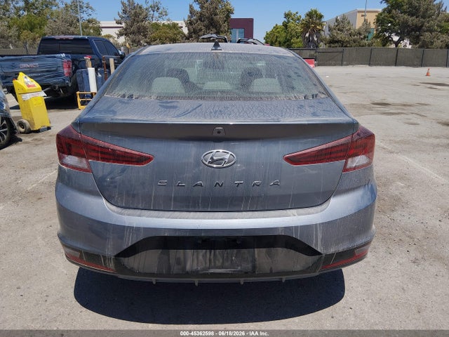 Aukcja sprzedaży 2019 Hyundai Elantra Sel, vin: KMHD84LF4KU823636, numer aukcji: 45362598