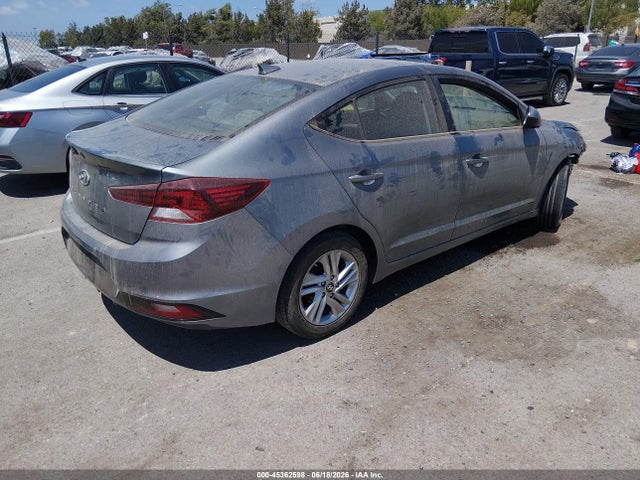 Aukcja sprzedaży 2019 Hyundai Elantra Sel, vin: KMHD84LF4KU823636, numer aukcji: 45362598