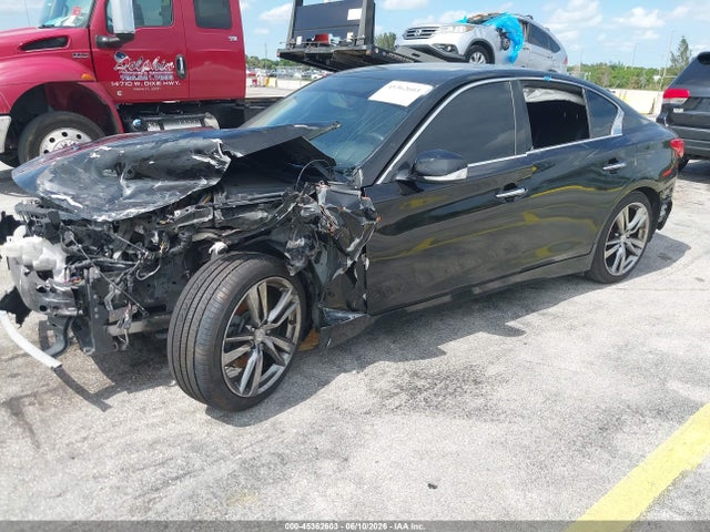 Продажа на аукционе авто 2017 Infiniti Q50 3.0t Premium, vin: JN1EV7AP7HM731835, номер лота: 45362603