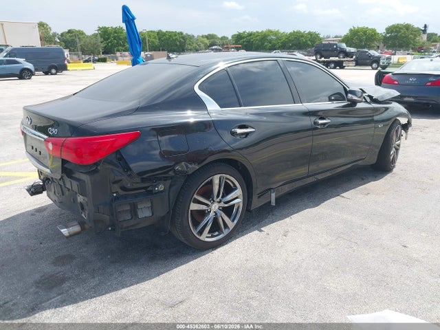 Продажа на аукционе авто 2017 Infiniti Q50 3.0t Premium, vin: JN1EV7AP7HM731835, номер лота: 45362603