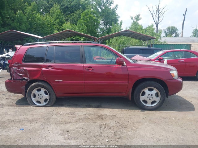 45362614 :رقم المزاد ، JTEEP21A760171241 vin ، 2006 Toyota Highlander Limited V6 مزاد بيع