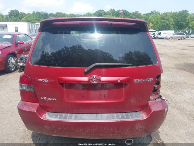 45362614 :رقم المزاد ، JTEEP21A760171241 vin ، 2006 Toyota Highlander Limited V6 مزاد بيع