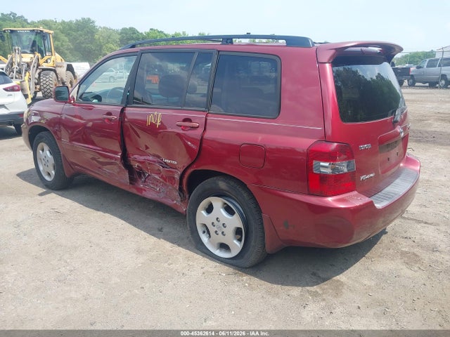 45362614 :رقم المزاد ، JTEEP21A760171241 vin ، 2006 Toyota Highlander Limited V6 مزاد بيع