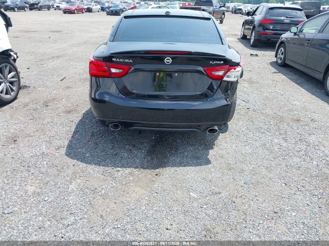 2016 Nissan Maxima 3.5 Platinum მანქანა იყიდება აუქციონზე, vin: 1N4AA6APXGC418791, აუქციონის ნომერი: 45362631