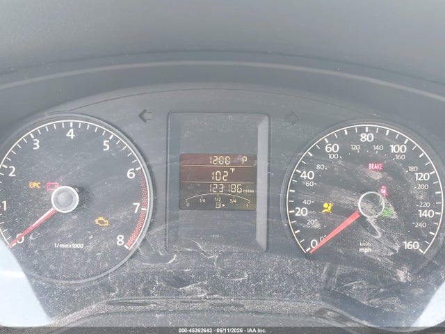 2011 Volkswagen Jetta 2.5l Se მანქანა იყიდება აუქციონზე, vin: 3VWDZ7AJ1BM324126, აუქციონის ნომერი: 45362643