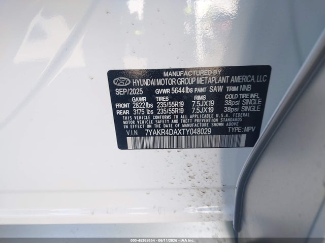 Hyundai Ioniq 5 Limited 2026 7YAKR4DAXTY048029 Image 9