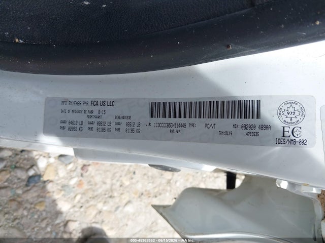 Chrysler 200 C 2016 1C3CCCCB5GN114449 Image 9