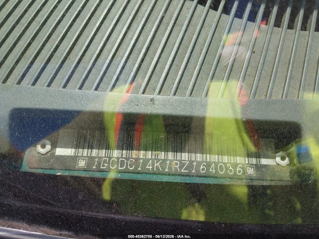 45362708 :رقم المزاد ، 1GCDC14K1RZ164036 vin ، 1994 Chevrolet Gmt-400 C1500 مزاد بيع