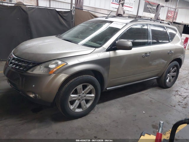 Aukcja sprzedaży 2007 Nissan Murano Sl, vin: JN8AZ08T77W517901, numer aukcji: 45362729