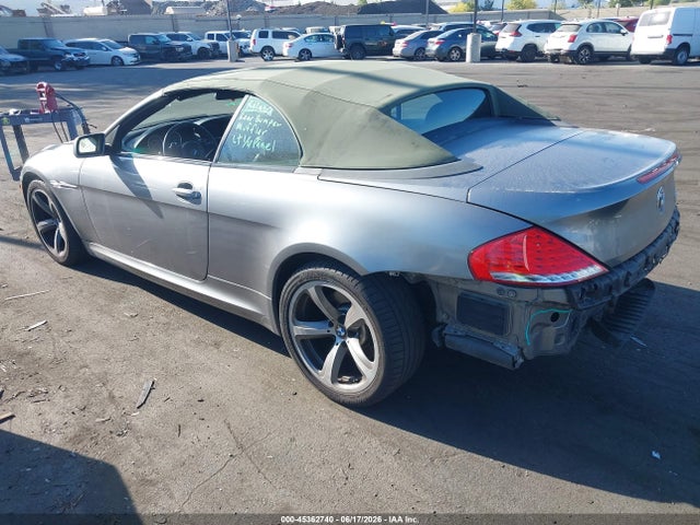 45362740 :رقم المزاد ، WBAEB53548CX62954 vin ، 2008 Bmw 650i مزاد بيع