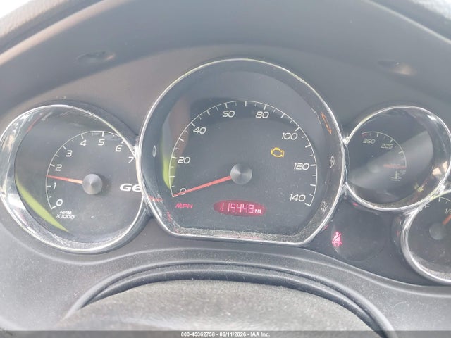 45362758 :رقم المزاد ، 1G2ZH58N174219487 vin ، 2007 Pontiac G6 Gt مزاد بيع