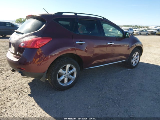 Продажа на аукционе авто 2009 Nissan Murano S, vin: JN8AZ18WX9W100646, номер лота: 45362761