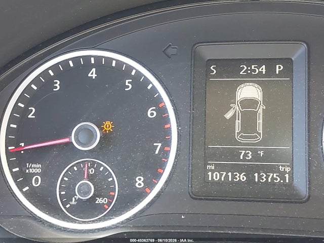 Aukcja sprzedaży 2013 Volkswagen Tiguan Se, vin: WVGAV7AX1DW515095, numer aukcji: 45362769