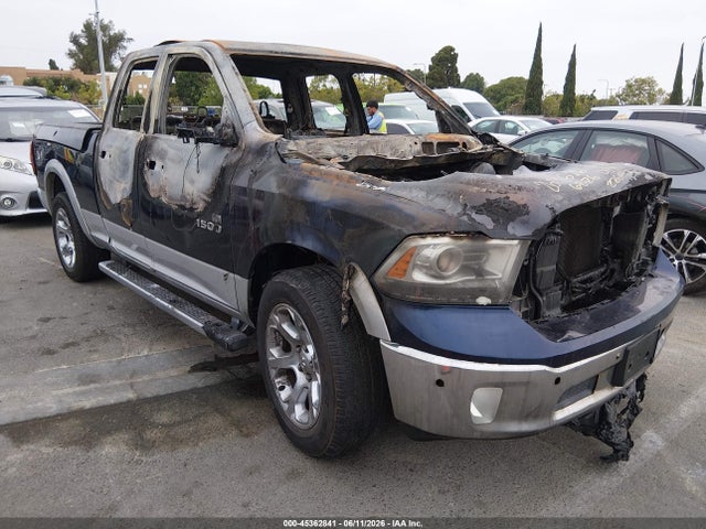 Продажа на аукционе авто 2013 Ram 1500 Laramie, vin: 1C6RR6JT7DS542030, номер лота: 45362841