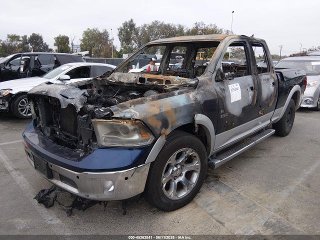 Продажа на аукционе авто 2013 Ram 1500 Laramie, vin: 1C6RR6JT7DS542030, номер лота: 45362841