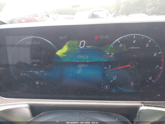 45362874 :رقم المزاد ، W1N4M4GB4MW109352 vin ، 2021 Mercedes-benz Glb 250 مزاد بيع