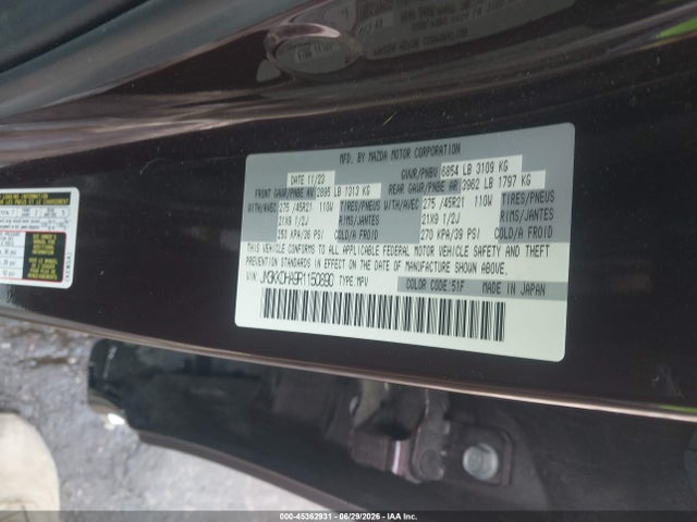 Mazda Cx-90 Phev Premium 2024 JM3KKDHA9R1150890 Image 9