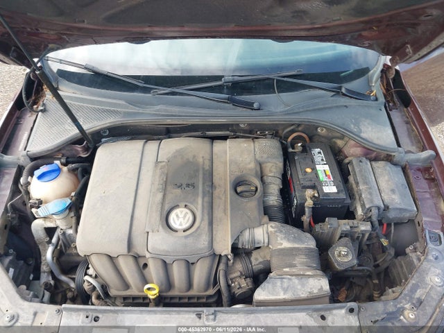 2014 Volkswagen Passat 2.5l S მანქანა იყიდება აუქციონზე, vin: 1VWAP7A31EC025042, აუქციონის ნომერი: 45362970