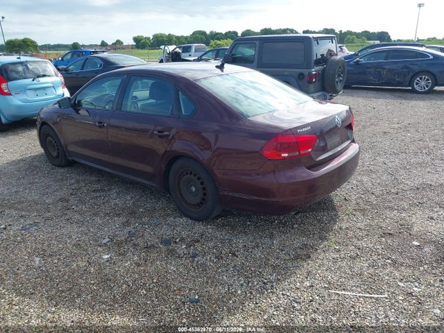 2014 Volkswagen Passat 2.5l S მანქანა იყიდება აუქციონზე, vin: 1VWAP7A31EC025042, აუქციონის ნომერი: 45362970