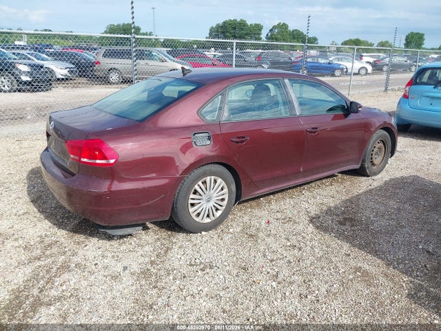 2014 Volkswagen Passat 2.5l S მანქანა იყიდება აუქციონზე, vin: 1VWAP7A31EC025042, აუქციონის ნომერი: 45362970