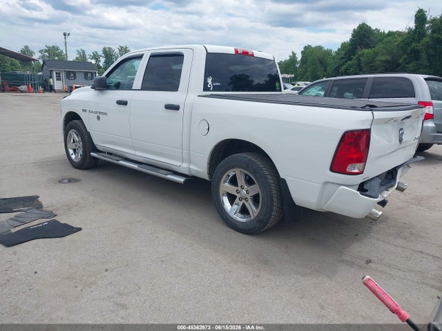 2012 Ram 1500 St მანქანა იყიდება აუქციონზე, vin: 1C6RD7KT7CS325658, აუქციონის ნომერი: 45362973
