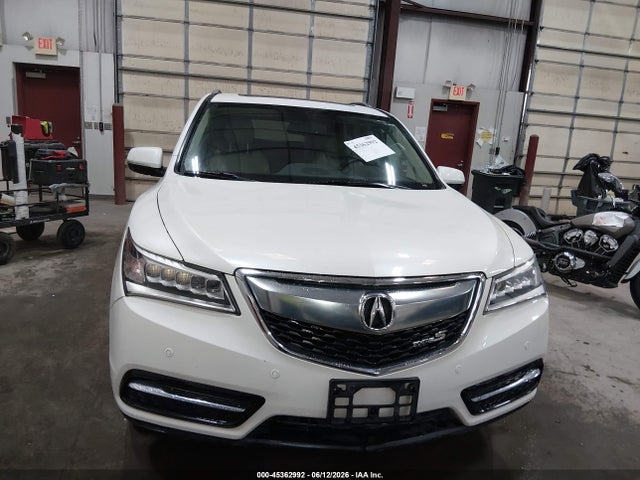 Acura Mdx Advance Pkg W/entertainment Pkg 2015 5FRYD4H87FB024006 Image 12