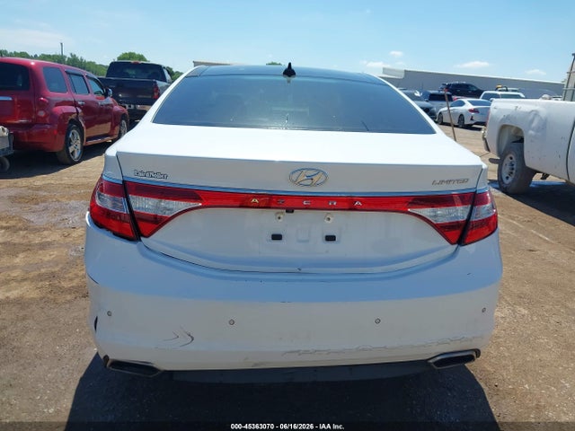 2017 Hyundai Azera Limited მანქანა იყიდება აუქციონზე, vin: KMHFH4JG3HA590721, აუქციონის ნომერი: 45363070