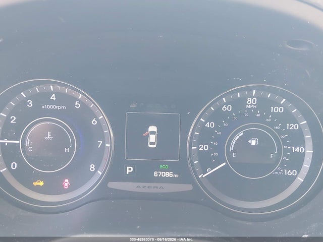 2017 Hyundai Azera Limited მანქანა იყიდება აუქციონზე, vin: KMHFH4JG3HA590721, აუქციონის ნომერი: 45363070