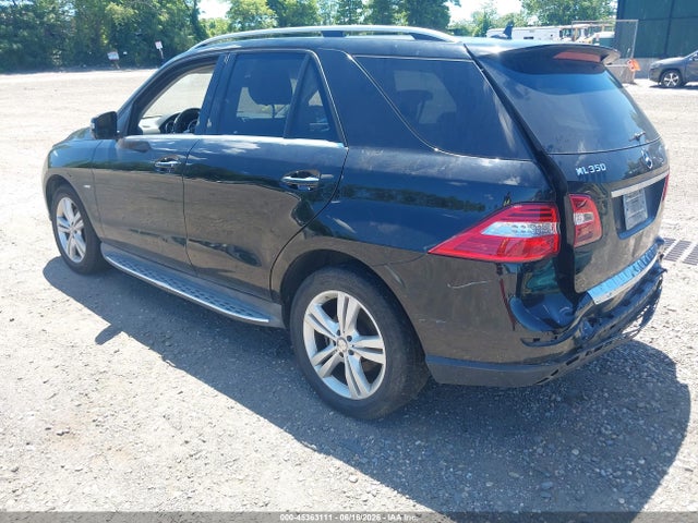 45363111 :رقم المزاد ، 4JGDA5HB7CA028793 vin ، 2012 Mercedes-benz Ml 350 4matic مزاد بيع