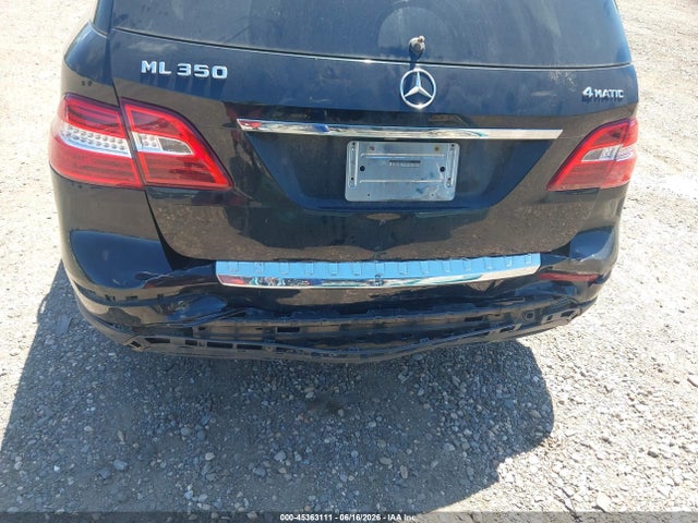 45363111 :رقم المزاد ، 4JGDA5HB7CA028793 vin ، 2012 Mercedes-benz Ml 350 4matic مزاد بيع
