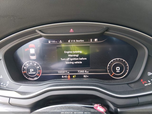 45363126 :رقم المزاد ، WAUFNAF40HN069424 vin ، 2017 Audi A4 Prestige مزاد بيع
