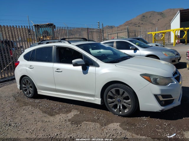 2015 Subaru Impreza 2.0i Sport Limited მანქანა იყიდება აუქციონზე, vin: JF1GPAZ67FH324635, აუქციონის ნომერი: 45363127