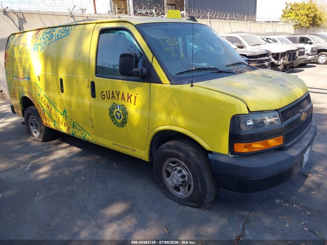 45363130 :رقم المزاد ، 1GCZGGFP4N1165437 vin ، 2022 Chevrolet Express Cargo Rwd 3500 Regular Wheelbase Wt مزاد بيع