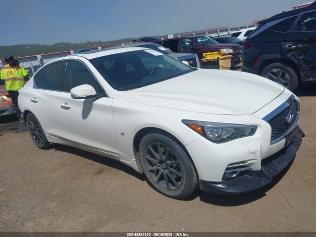 Auction sale of the 2014 Infiniti Q50 Premium, vin: JN1BV7AR5EM696535, lot number: 45363140