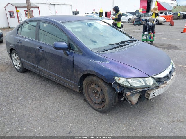 Продажа на аукционе авто 2010 Honda Civic Lx, vin: 2HGFA1F5XAH567766, номер лота: 45363193